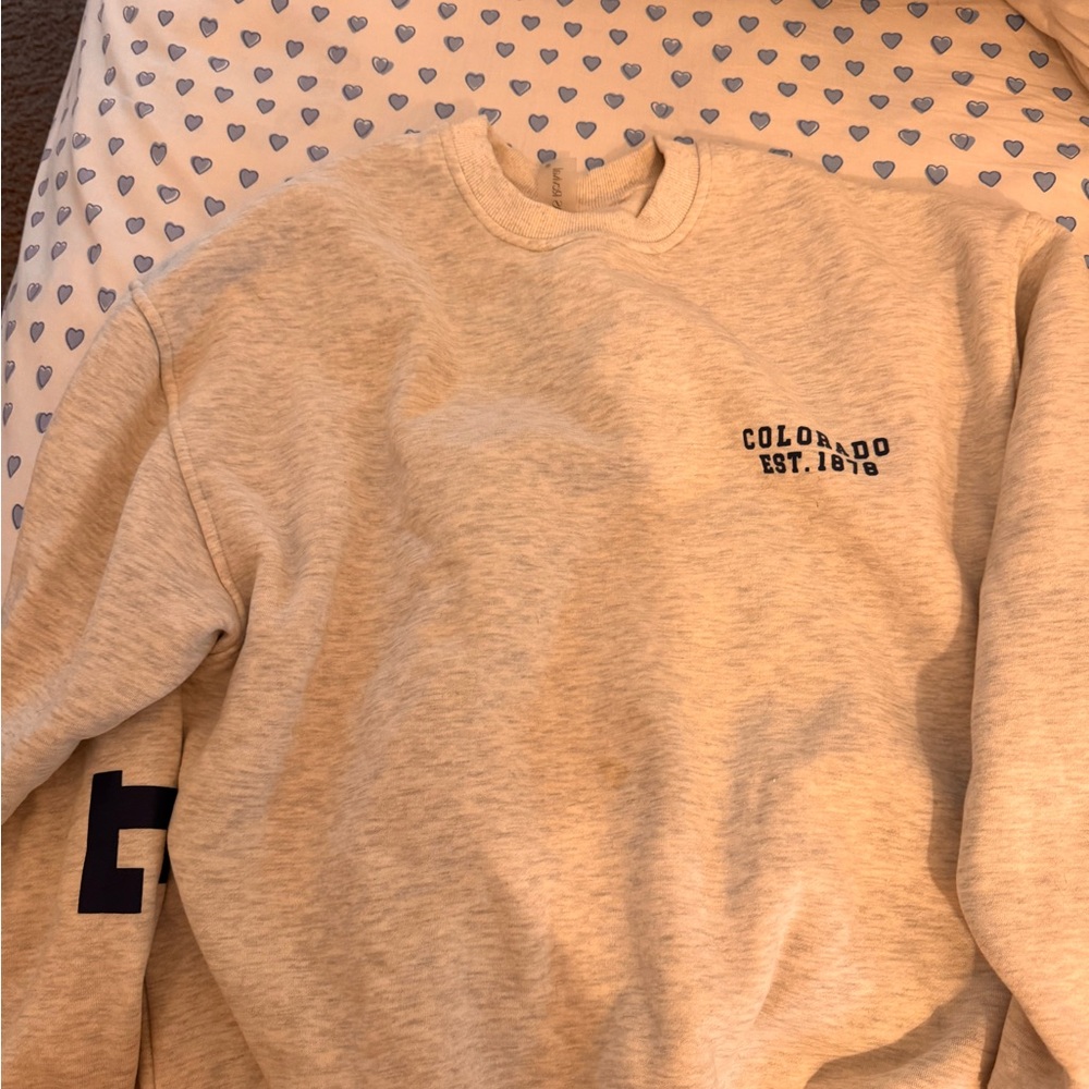 Colorado Beige women's crewneck